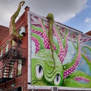 Side-of-octopus-building